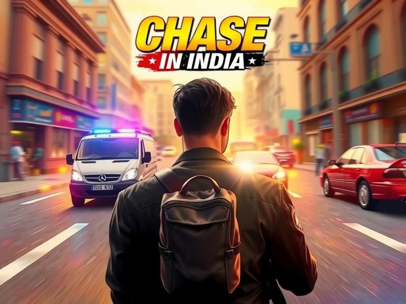 Chase In India Delhi City Track Gameplay